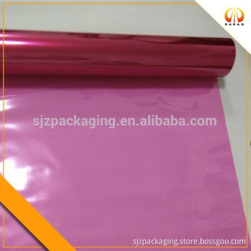 Red PET protective plastic film